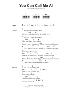 You Can Call Me Al von Paul Simon (Download) 