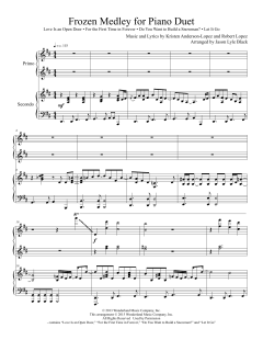 Frozen Piano Medley von Robert Lopez (Download) 