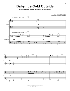 Baby, It's Cold Outside von Frank Loesser (Download) 