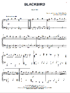 Blackbird von The Beatles (Download) 