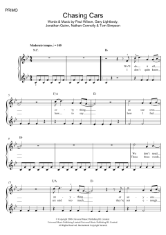 Chasing Cars von Snow Patrol (Download) 
