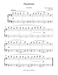 Daydream von Daniel Gottlob Türk (Download) 