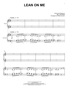 Lean On Me von Bill Withers (Download) 