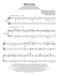 Memories von Maroon 5 (Download) 