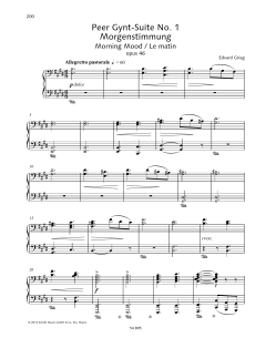 Peer-Gynt-Suite No. 1 von Edvard Grieg (Download) 