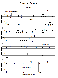 Russian Dance von Eugénie Rocherolle (Download) 