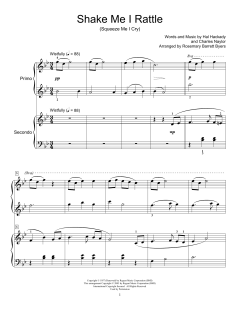 Shake Me I Rattle von Hal Hackady (Download) 