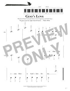 God's Love von Mark Hayes (Download) 