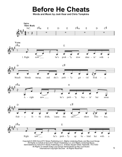 Before He Cheats von Carrie Underwood (Download) 