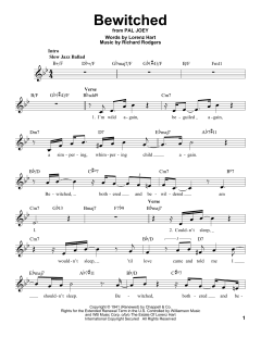 Bewitched von Lorenz Hart (Download) 