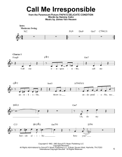 Call Me Irresponsible von Michael Bublé (Download) 