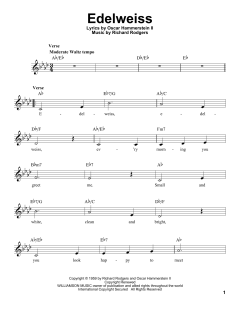 Edelweiss von Richard Rodgers (Download) 