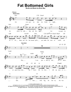 Fat Bottomed Girls von Queen (Download) 