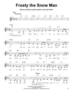 Frosty The Snow Man von Jack Rollins (Download) 