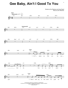 Gee Baby, Ain't I Good To You von Nat King Cole (Download) 