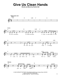 Give Us Clean Hands von Chris Tomlin (Download) 