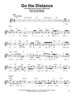 Go The Distance von Michael Bolton (Download) 