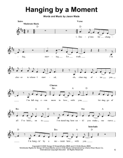 Hanging By A Moment von Lifehouse (Download) 