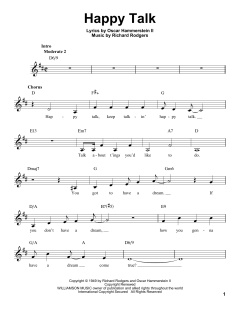 Happy Talk von Richard Rodgers (Download) 