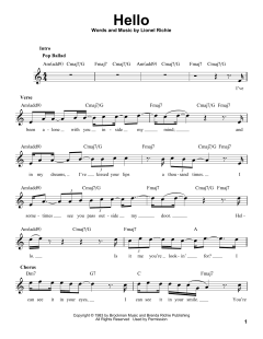 Hello von Lionel Richie (Download) 