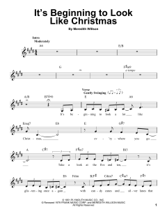 It's Beginning To Look Like Christmas von Michael Bublé (Download) 