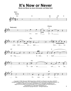 It's Now Or Never von Elvis Presley (Download) 