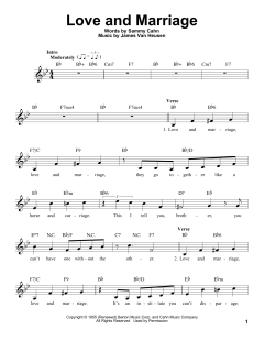 Love And Marriage von Frank Sinatra (Download) 