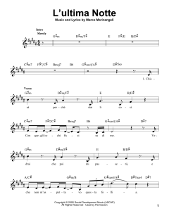 L'Ultima Notte von Josh Groban (Download) 
