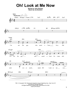 Oh! Look At Me Now von Joe Bushkin (Download) 