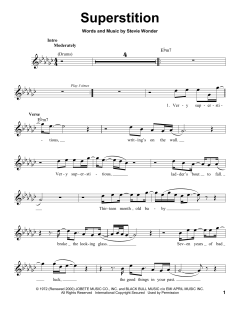 Superstition von Stevie Wonder (Download) 
