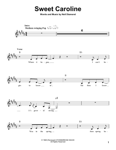 Sweet Caroline von Neil Diamond (Download) 