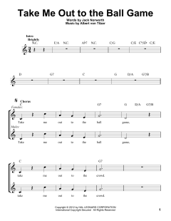 Take Me Out To The Ball Game von Jack Norworth (Download) 
