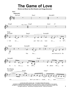 The Game Of Love von Carlos Santana (Download) 