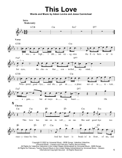 This Love von Maroon 5 (Download) 