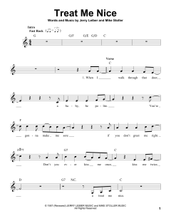 Treat Me Nice von Elvis Presley (Download) 
