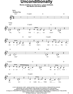 Unconditionally von Katy Perry (Download) 