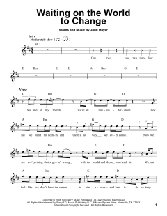 Waiting On The World To Change von John Mayer (Download) 