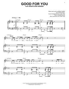 Good For You von Benj Pasek (Download) 