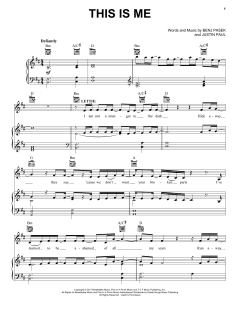 This Is Me von Benj Pasek (Download) 