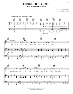 Sincerely, Me von Benj Pasek (Download) 