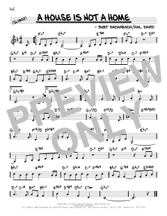 A House Is Not A Home von Hal David (Download) 