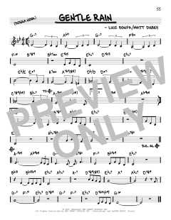 Gentle Rain von Luiz Bonfá (Download) 