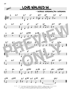 Love Walked In von Ira Gershwin (Download) 
