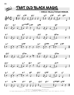 That Old Black Magic von Harold Arlen (Download) 