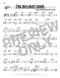 The Boy Next Door von Judy Garland (Download) 