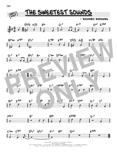 The Sweetest Sounds von Richard Rodgers (Download) 