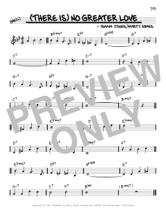 (There Is) No Greater Love [Reharmonized version] von Isham Jones (Download) 