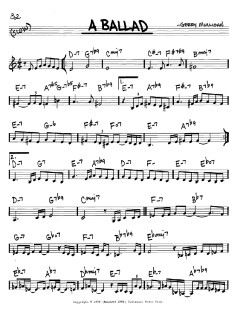 A Ballad von Gerry Mulligan (Download) 