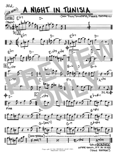 A Night In Tunisia von Dizzy Gillespie (Download) 
