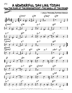 A Wonderful Day Like Today von Anthony Newley (Download) 